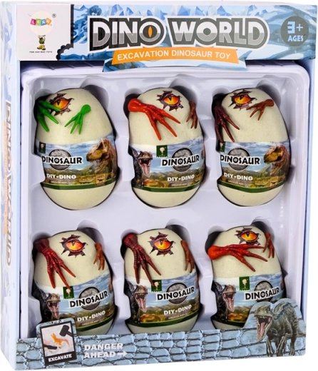 Dino World: 6 vykopávacích vajec