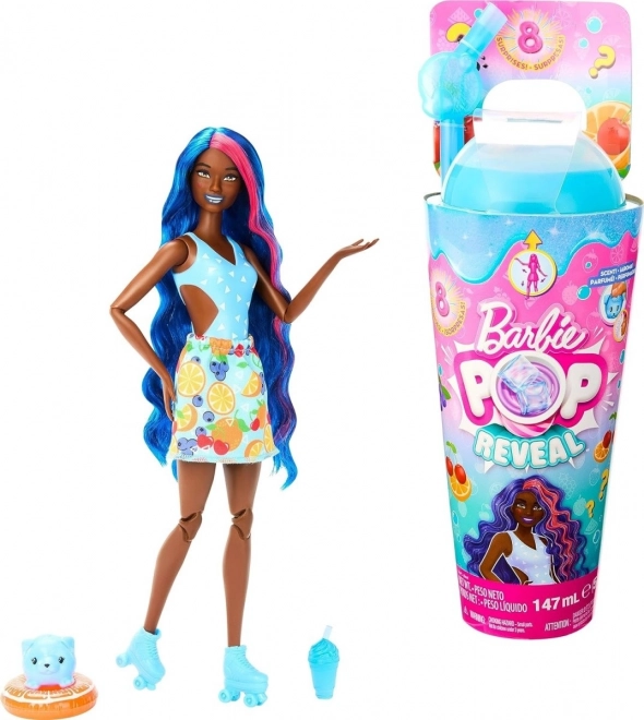 Panenka Barbie Pop Reveal Ovocný mix série Ovocná šťáva
