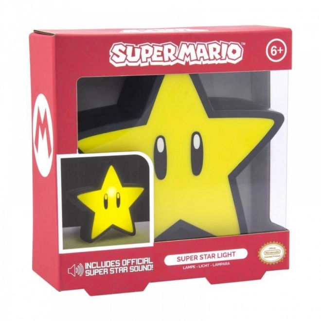Světlo se zvukem Super Mario Star