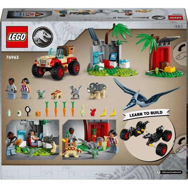 LEGO® Jurassic World 76963 Záchranářské středisko pro dinosauří mláďata