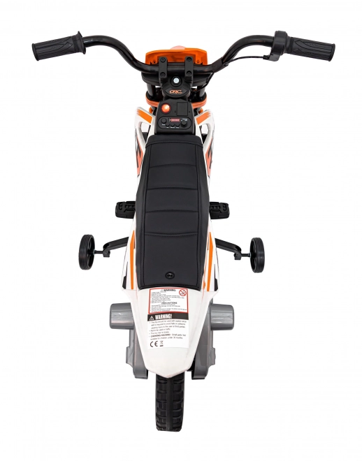 Dětská elektrická motorka Cross Pantone 361C – oranžová