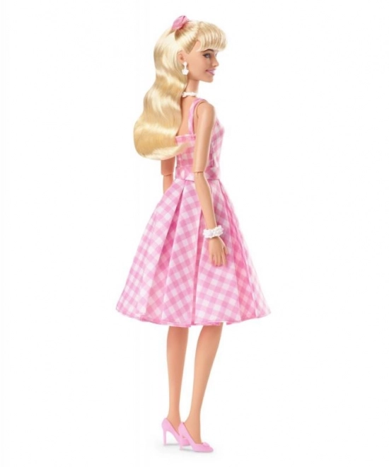 Filmová panenka Barbie Margot Robbie jako Barbie v růžových šatech