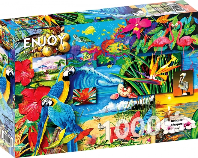 Užijte si Puzzle Tropické Poklady 1000 dílků