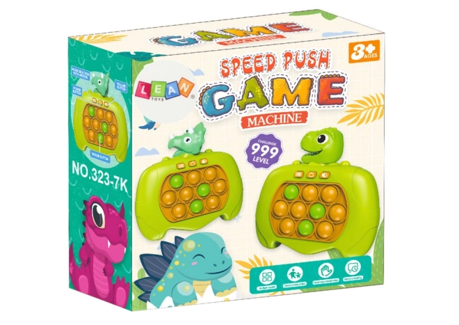 Pop-It Console 999 Levels Dinosaur Green B arkádová hra