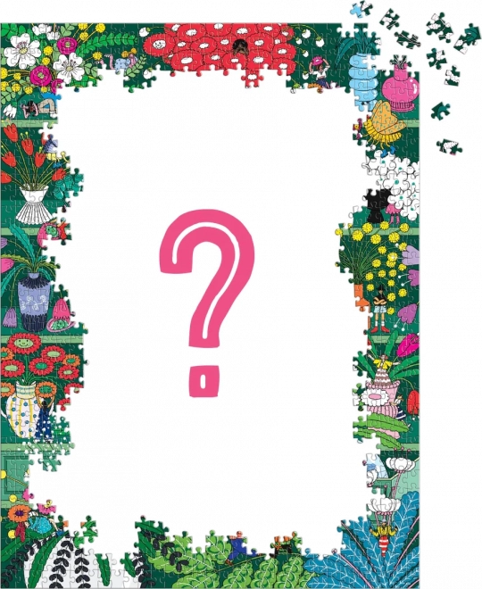 GALISON Surprise puzzle Život na poličce 1000 dílků