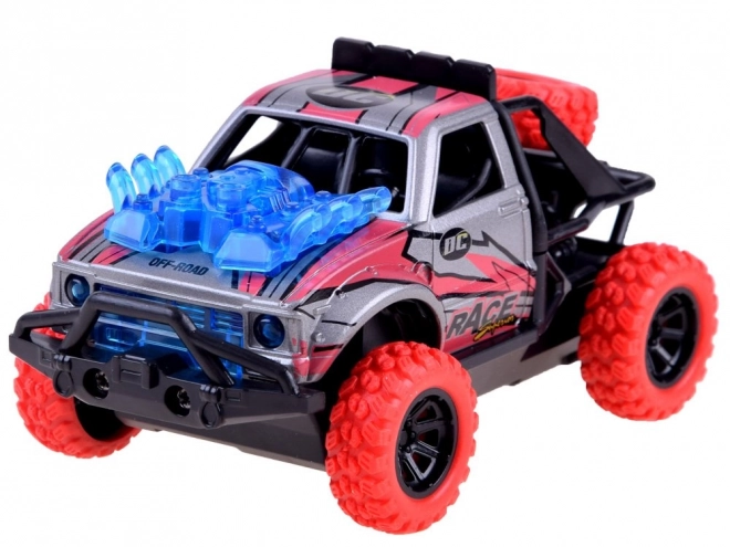 Auto Predator 4x4 kaskadérská jízda – Červená