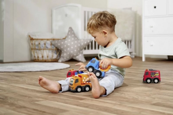 Veselé nákladní auto pro děti Volvo 13 cm