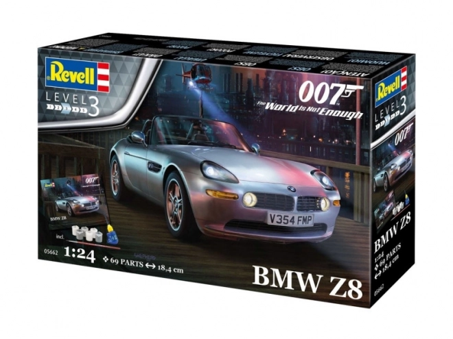 James Bond BMW Z8 1/24 dárková sada