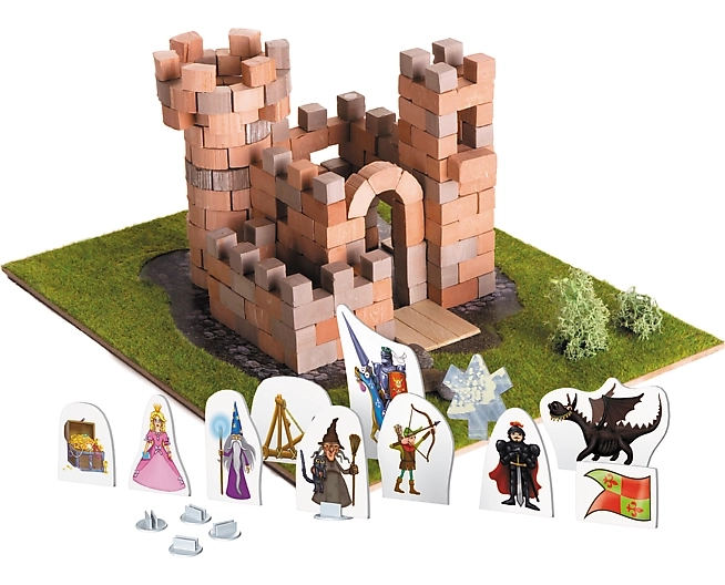 Stavebnice hrad z cihel Brick Trick