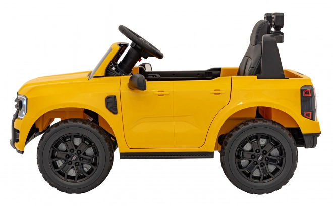 Dětské elektrické auto Ford Ranger Lift Žluté