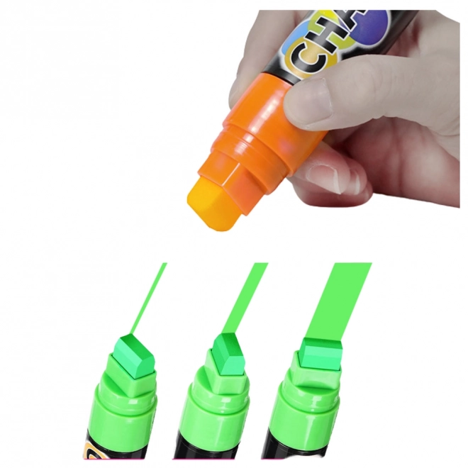 Vícebarevné křídové fixy sada 8ks