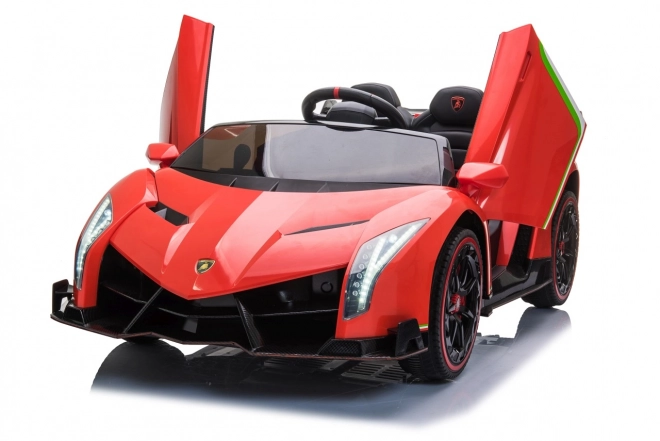 Červené auto Lamborghini Veneno