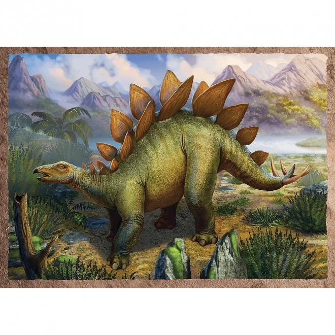 Puzzle 4v1 Zajímaví dinosauři