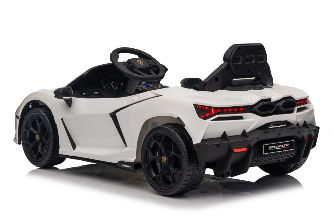 Dětský elektrický vůz Lamborghini Revuelto bílý