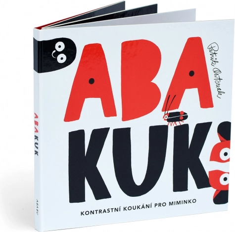 Ababu Kontrastní leporelo pro miminka s ilustracemi Patrika Antczaka