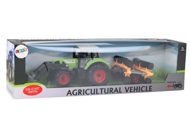 Zemědělský traktor - rypadlo s diskovou brázdou Zelený pohon