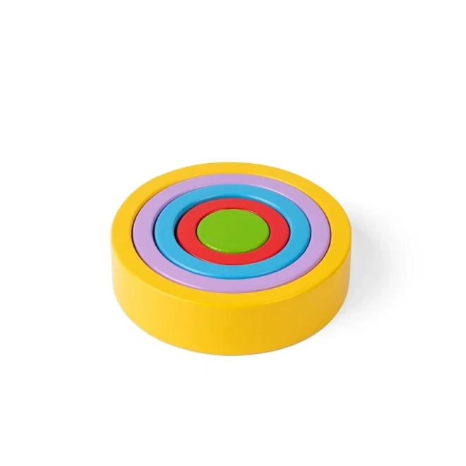Stohovací květinová věž Bigjigs Toys