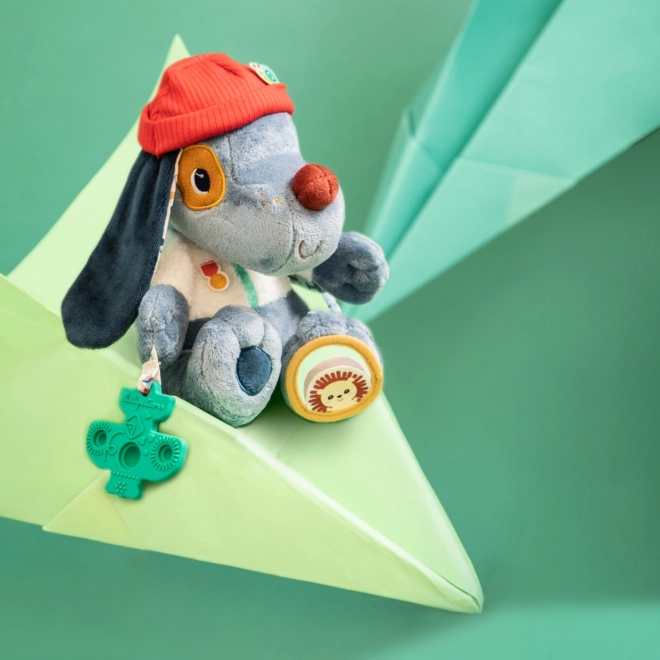 Lilliputiens - textilní hračka s aktivitami Pejsek Jules