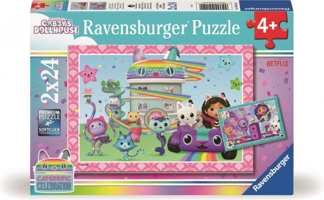 Ravensburger puzzle Gábinin kouzelný domek