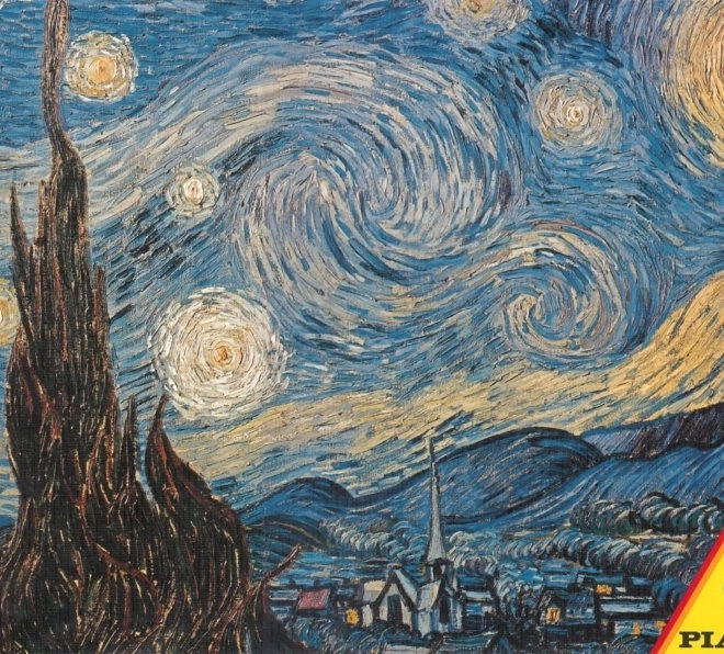 Puzzle Hvězdná noc 1000 dílků PIATNIK