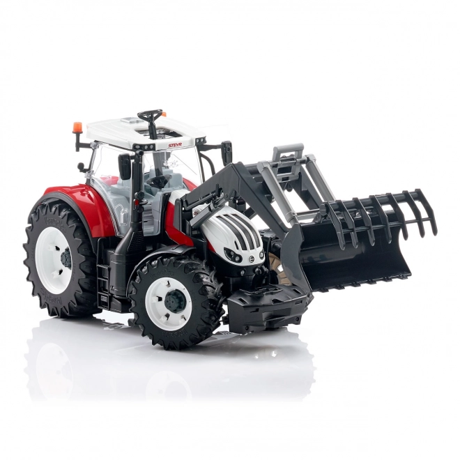 Bruder traktor Steyr Terrus CVT s čelním nakladačem