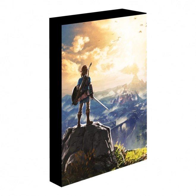 Svítící LED obraz 30x40 cm Zelda