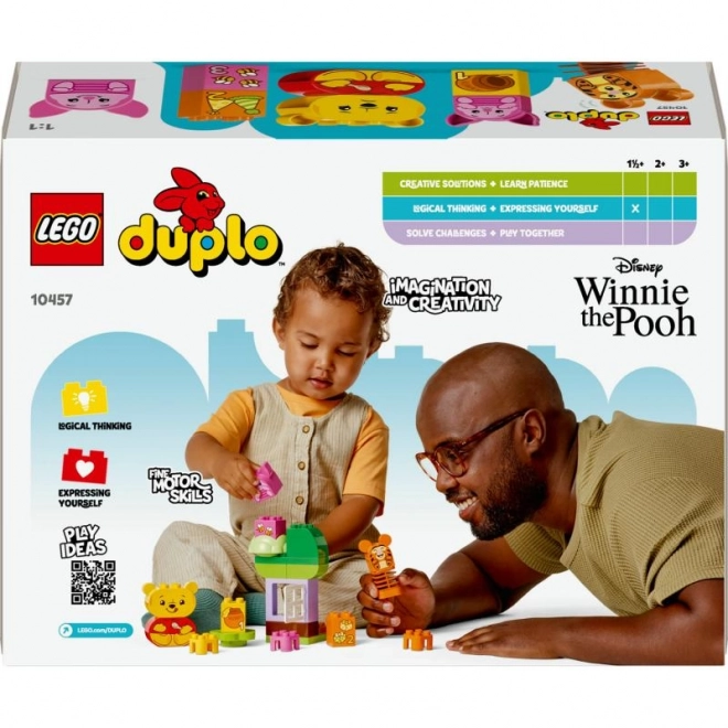 Kostky Duplo Narozeninová oslava Medvídka Pú
