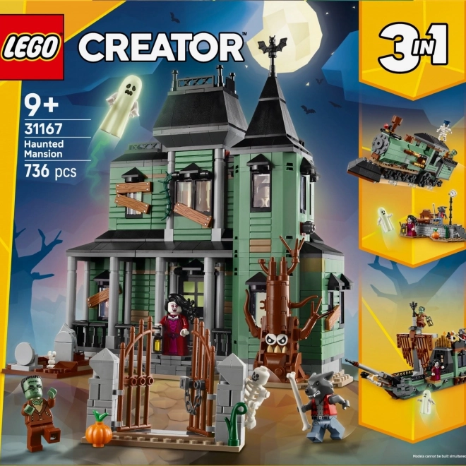 Lego Creator 3 v 1: Strašidelná rezidence