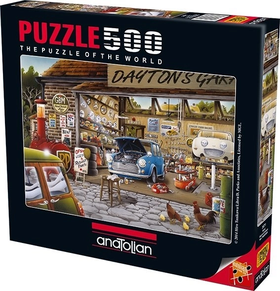 ANATOLIAN Puzzle Daytonova autoopravna 500 dílků