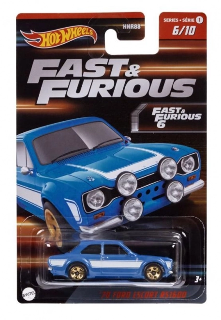 Rychle a zběsile auta Hot Wheels