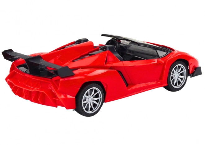 Červené sportovní zábavní auto RC 1:18
