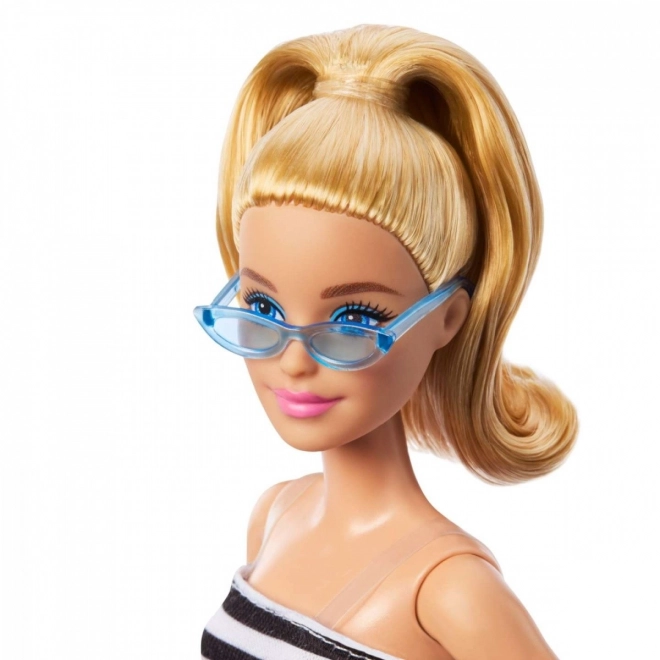 Barbie Fashionistas panenka v pruhovaném topu