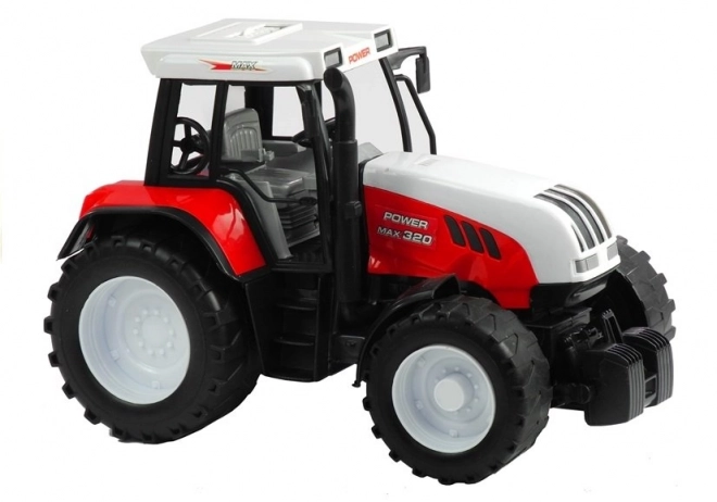 Velký traktor s přívěsem zemědělský stroj 65 cm