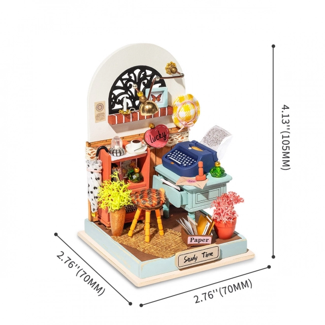 RoboTime miniatura domečku Studovna