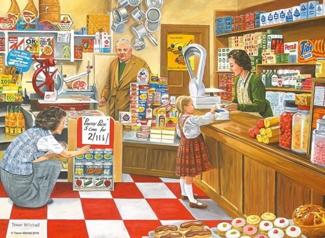 Ravensburger Puzzle Obchod na rohu ulice 100 dílků
