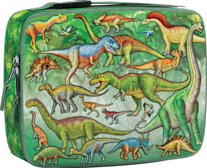 EUROGRAPHICS Puzzle ve svačinovém boxu Dinosauři 100 dílků