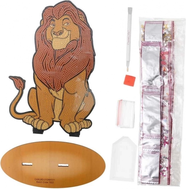 Diamantové malování Lví Král: Mufasa