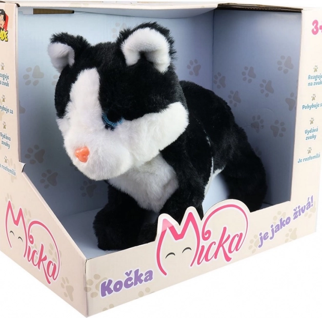 Kočka Micka se zvukovou reakcí 26 cm