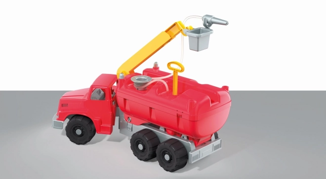 Androni Giant Trucks hasičské auto s plošinou a funkční stříkačkou