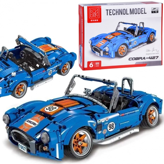 Sportovní auto Cobra-427 stavebnice 1816 dílků