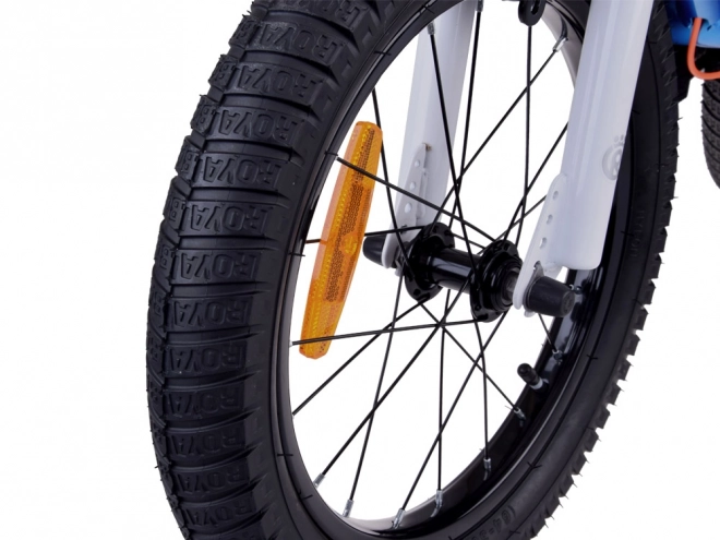 RoyalBaby Freestyle dětské kolo 16'' – Modrá