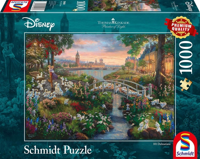 Puzzle 101 Dalmatinů 1000 dílků