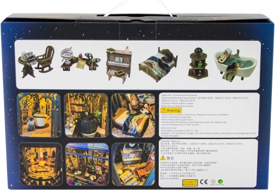 Miniatura Domečku Zámek Huoluo od 2Kids Toys