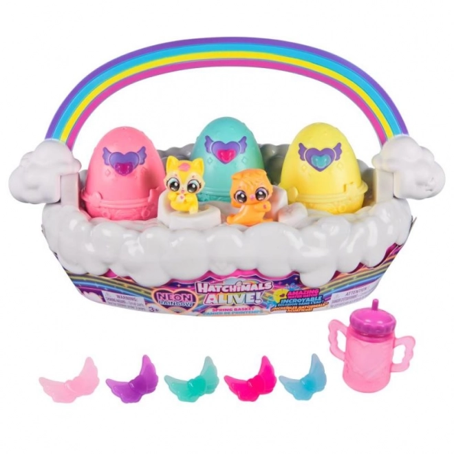Hatchimals mrak s neonovou duhou