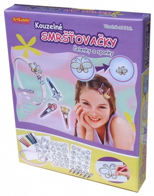 ARTLOVER Kouzelné smršťovačky: Čelenky a sponky