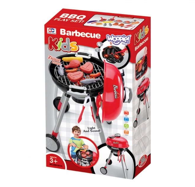 Dětský grill se světly a zvuky  na baterie