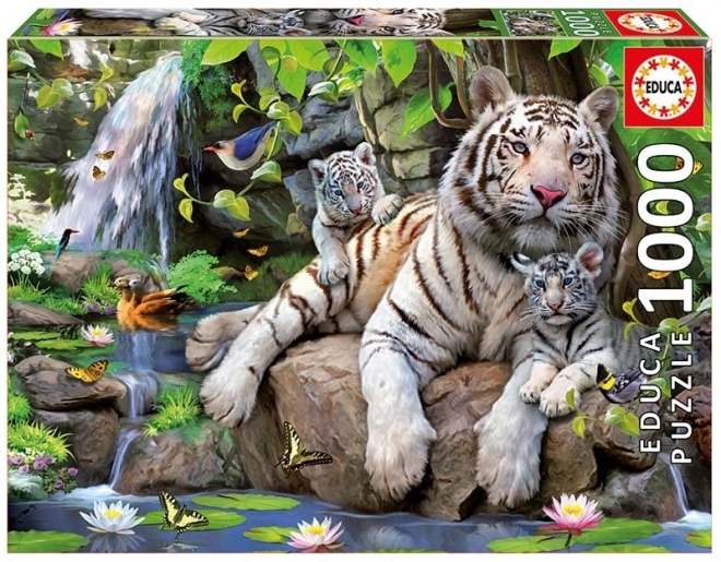 Puzzle 1000 prvků, Bengálští tygři