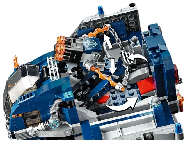 LEGO® Super Heroes 76143 Avengers: Boj o náklaďák