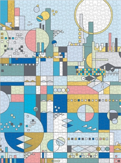 Galison Puzzle Město u moře 1000 dílků