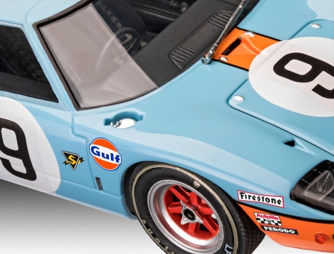 Model plastového auta Ford GT40 Le Mans 1968 1/24